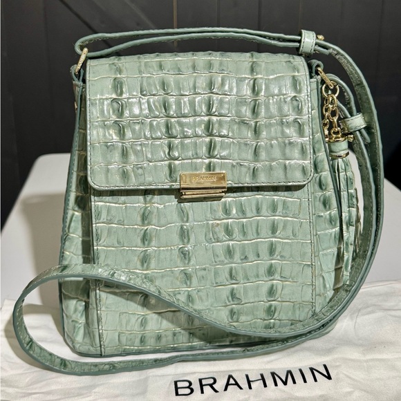 Brahmin Margo Bag in Ocean La Scala - Picture 1 of 12